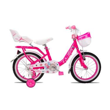 Imagem de Bicicleta Aro 16 Missy Pro-X Infantil Com Rodinhas Feminina