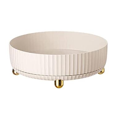 Imagem de Organizador giratório de cozinha para temperos | Rack giratório de cozinha para geladeira | Organização de despensa e organizador de armazenamento de balcão de geladeira