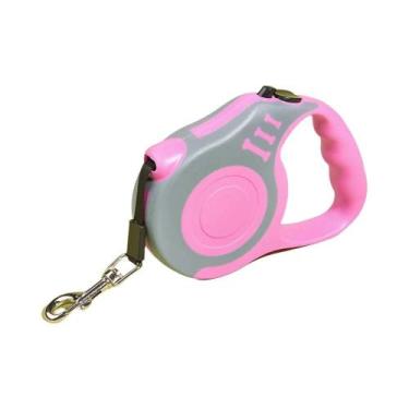 Imagem de Coleira Retrátil Automática Para Cães E Gatos Pequenos 3m 5m, Guia Dur