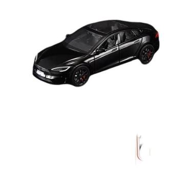 Imagem de Carro De Brinquedo Tesla Model S Em Escala 1:24 Com Som E Luz Para Cri