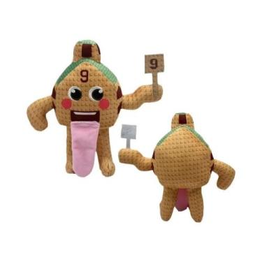 Imagem de Pelúcia De Elefante Morango Fofo Sammy Jandel No 9, Boneco De Pelúcia 