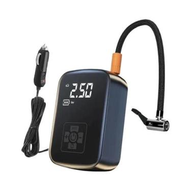 Imagem de Compressor De Ar Elétrico 150PSI Para Carros, Motocicletas, Bicicletas