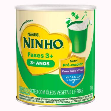 Imagem de Ninho Fases 3+ Anos Composto Lácteo Nutri Pré Escolar 800g