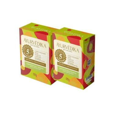 Imagem de Kit 2 Sabonetes em Barra 100 Vegetais Fresh LemonGrass 120g - Ayurvédi