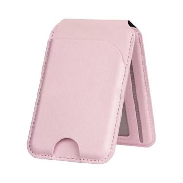 Imagem de Carteira De Couro MagSafe Com Suporte Para iPhone 16 15 14 13 12, Port