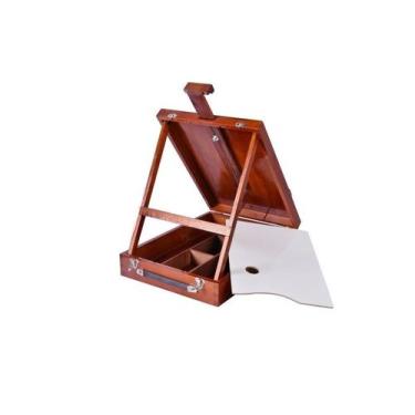 Imagem de Estojo Cavalete de Pintura DA VINCI Pinus Cor Mogno Referência 4215 SO