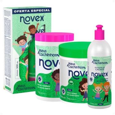 Imagem de Kit Novex Meus Cachinhos: Shampoo e Tratamento Condicionante 300ml + C