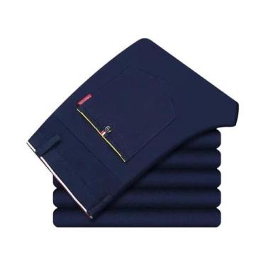 Imagem de Calças Masculinas Slim Fit - 6 Cores - Estilo Coreano e Casual para Tr