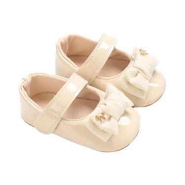 Imagem de Sapatos Princesa Apricot Para Meninas Recém-Nascidas De 0 a 1 Ano, Sap