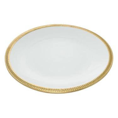 Imagem de 6 Pratos Rasos Wolff Paddy de Porcelana Branco 28cm