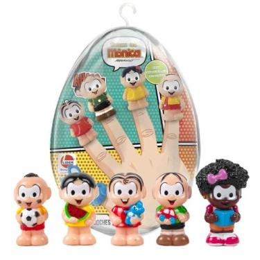 Imagem de Boneco Dedoche Turma Da Mônica No Ovo Páscoa Brinquedos, Verde