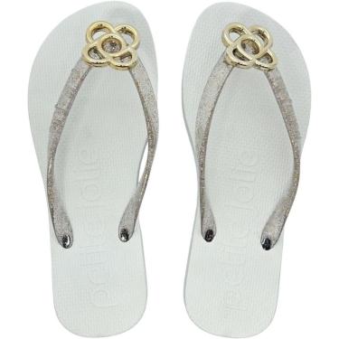 Imagem de Chinelo Dedo Feminino Casual Dia a Dia Fresh Sweet Borracha Petite Jolie Pj6979-Feminino