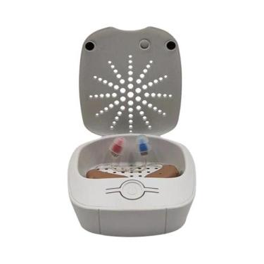 Imagem de Desumidificador E Secador De Aparelhos Auditivos Com Luz E Esterilizad