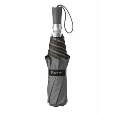 Imagem de Guarda Chuva Voyagem Duplo Casal Manual Resistente Cinza