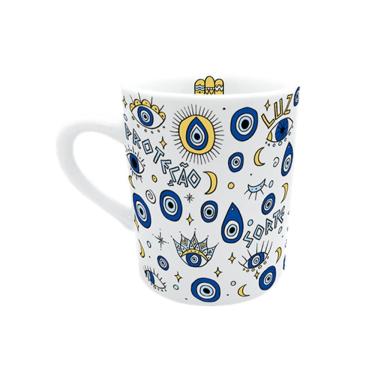 Imagem de Caneca De Porcelana - Olhos Gregos