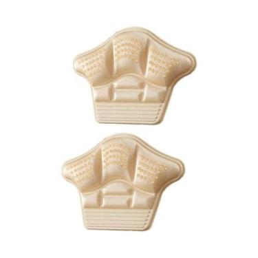 Imagem de Protetores De Calcanhar Ajustáveis Unissex, Palmilhas Confortáveis Par