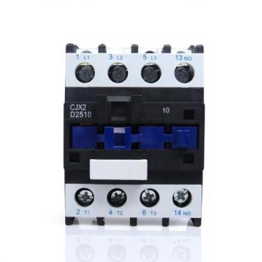 Imagem de Contator Tripolar CJX2 2510 25A 3p + 1NA 220V - HS Automação