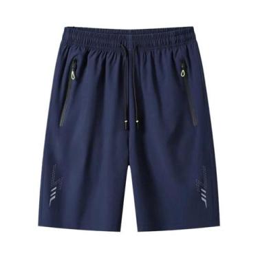 Imagem de Shorts Masculinos De Secagem Rápida E Respiráveis Para Verão, Corrida,