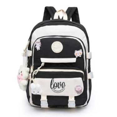 Imagem de Mochila Spector Feminina Escolar Reforçada Espaçosa 14 Litros-Feminino