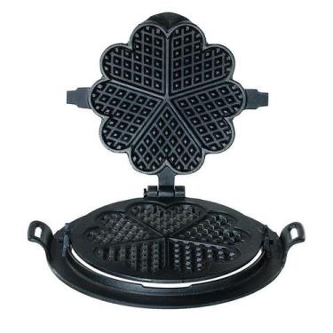Imagem de Máquina P/ Fazer Waffle Ferro Fundido  6895 F. Santana
