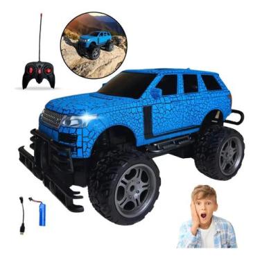 Imagem de Carrinho Controle Remoto 4x4 Big Monster Recarregável  Grande, Radical