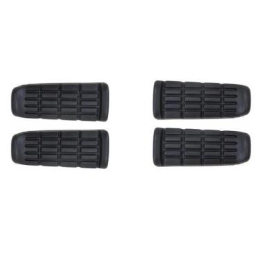 Imagem de Borrachas Pedaleira Cg150 Sport Strada Twister Cb 300 4peças - BRV Bor