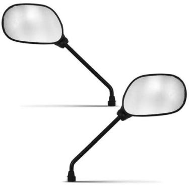 Imagem de Par de Espelho Retrovisor Original Ybr Ano 2000 2001 2002 2003 2004 20