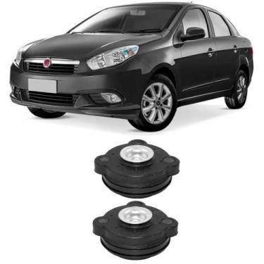 Imagem de Coxim do Amortecedor Fiat Grand Siena Dianteiro 2011 Até 2019 O Par - 