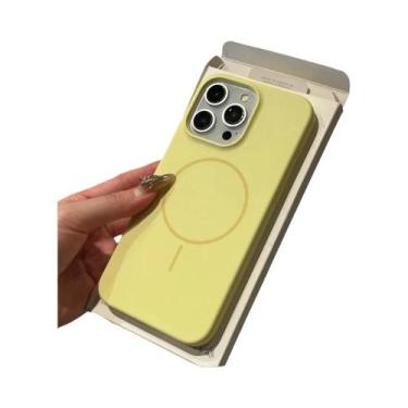 Imagem de Capa De Silicone Líquido Para iPhone 16E 16 15 14 13 12 11 pro Max Com