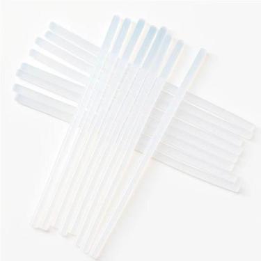 Imagem de Bastão Cola Quente Refil 1KG 7mm e 11mm 30 cm Transparente Papelaria -