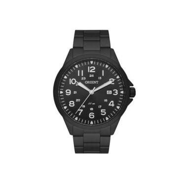 Imagem de Relógio Orient Mpss1028 P2px Aço Inox Preto Números Black