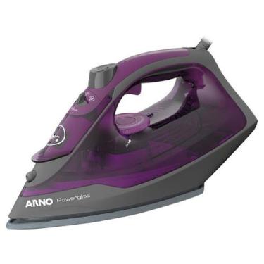 Imagem de Ferro De Passar A Vapor Arno 5 Temperaturas com Spray 127V, Cinza e Ro