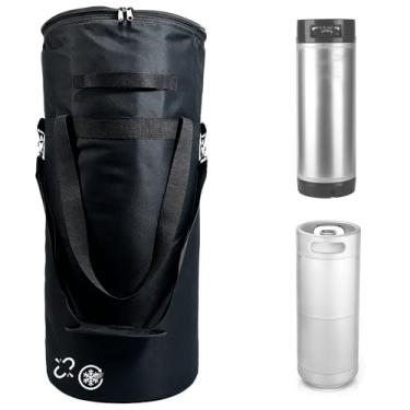 Imagem de Bolsa térmica de barril, refrigerador de fermentação caseira com isolamento de 5 galões...