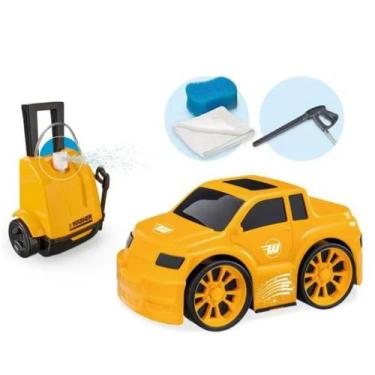 Imagem de Carro Carrinho Pick up C/ Acessórios Brinquedo Educativo Com Acessório