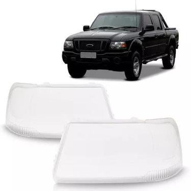 Imagem de Par Lente Farol Ford Ranger 2005 2006 2007 2008 2009 - bbs