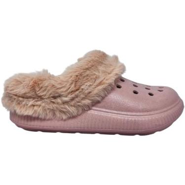 Imagem de Babuche Infantil Menina Casual Dia a DIa Passeio Escola com Pelinho Al