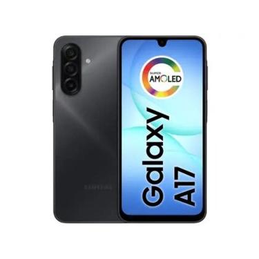 Imagem de Smartphone Samsung Galaxy A17 128GB - Preto, RAM 4GB, Tela 6.7", Câmera Tripla 50MP + Selfie 13MP