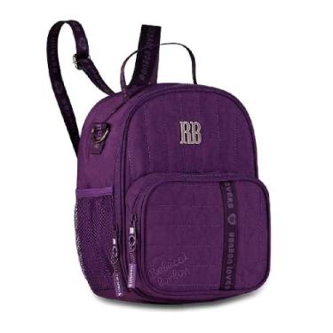 Imagem de Lancheira rebecca bonbon termica 10" 2 em 1 ref rb27007, ROXO