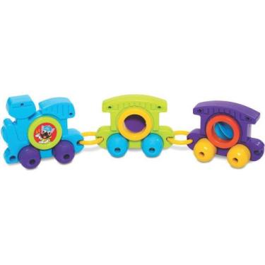 Imagem de Brinquedo Educativo Bebê Trenzinho Babytrain Express - Mercotoys