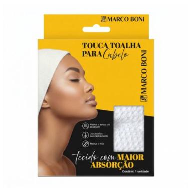 Imagem de Touca Toalha Para Cabelos Microfibra Anti Frizz Marco Boni
