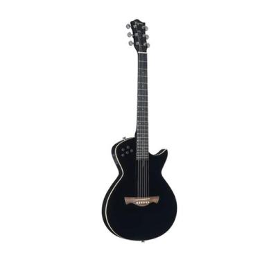 Imagem de Violão tagima modena st solid eq aço preto, Preto