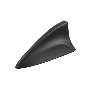 Imagem de Antena Shark Permak Preta 100-m para Automóveis com Conexão FM-AM Integrada e Design Aerodinâmico em Plástico ABS