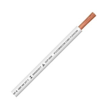 Imagem de Cabo 6mm Flexível com Isolamento Branco e Bivolt Cobrecom 6MM