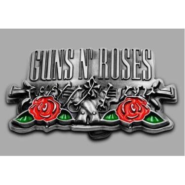 Imagem de Fivela Para Cinto Guns And Roses Axl Slash Bandas Rock Metal - Loucos