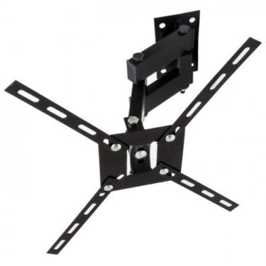 Imagem de Suporte Articulado Para Tv lcd Led Plasma 3D com 4 Movimentos p/ Telas De 10 a 55