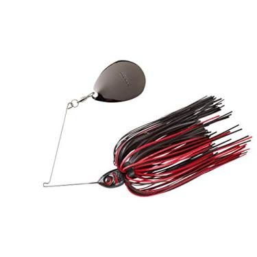 Imagem de BOOYAH Moontalker Spinner-Isca de pesca para robalo, preto/vermelho, 10 g