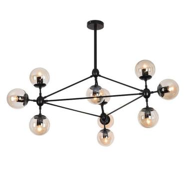 Imagem de Pendente Nordecor Jabuticaba 14Cm - Preto Ll3001B