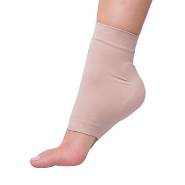 Imagem de ZenToes Meias de compressão acolchoadas Tendon para bursite, tendinite, tendinite, ternura – 1 par