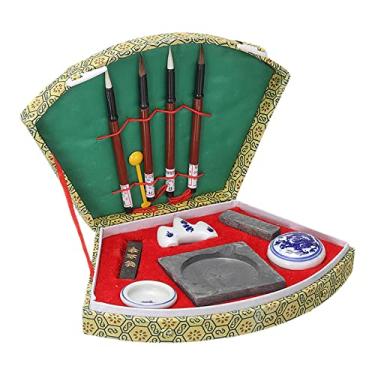 Imagem de YIJU Conjunto de pincéis de desenho de caligrafia chinesa profissional para caligrafia para iniciantes