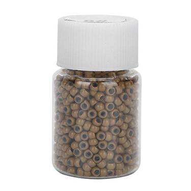 Imagem de Anel de extensão de cabelo, 1000 peças, pequeno, confortável, de silicone, microelos, miçangas, microelos, kit de extensões de cabelo, adequado para todos os tipos de diferentes extensões